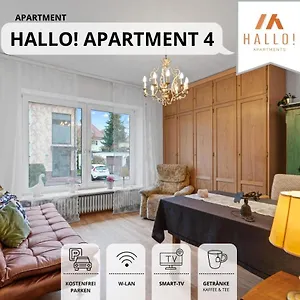 Tolle Zweiraum-ferienwohnung In Bester Lage L Innenstadtnähe L 1 Minute Zum Bahnhof L Tv L Free-wlan L Willkommen Im Hallo!-apartment 4 Bad Wörishofen